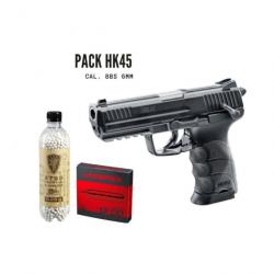 Pack Heckler & Koch HK45 bbs 6 mm co2