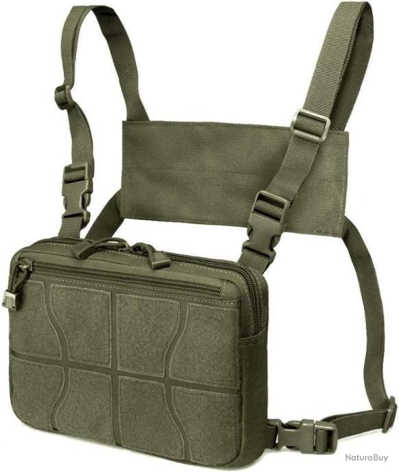 Sacoche pour radio - Tactique Militaire - EG - Range green