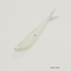Leurre Souple Zoom Tiny Fluke 7,5cm White Pearl