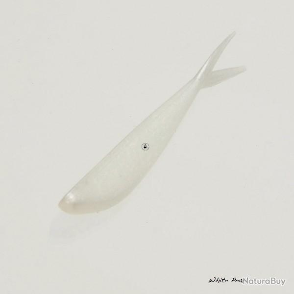 Leurre Souple Zoom Tiny Fluke 7,5cm White Pearl