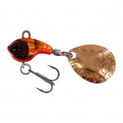 Leurre Westin DropBite Tungsten Spin Tail Jig 7g 7g Fire Craw 1,6cm