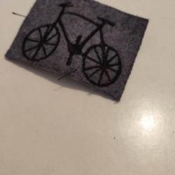 (S1) reproduction d'insignes patch vélo cycliste français WW2