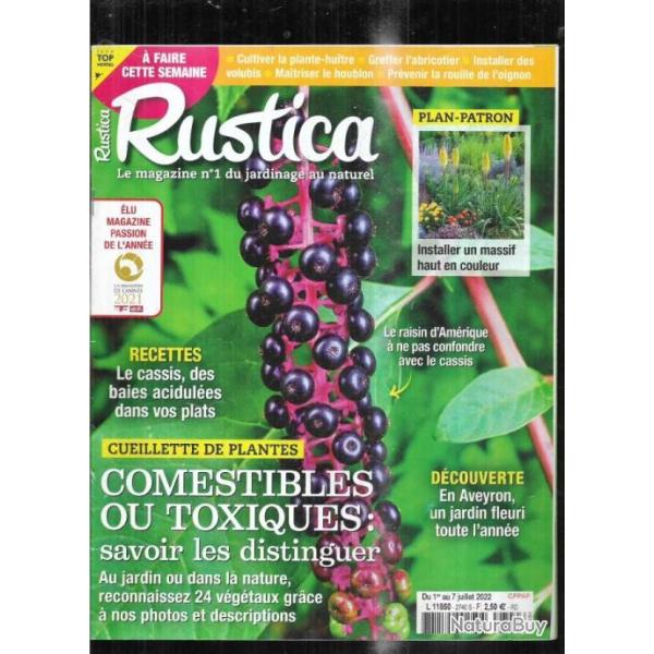 rustica 2740 juillet 2022 plantes comestibles ou toxiques