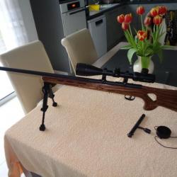 Carabine 22 LR SAVAGE custom MKII TRR-SR avec crosse BOYDS trou de pouce