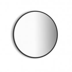 Miroir Emuca Zeus avec éclairage led D80x0,4cm 12W 850lm câble 1m aluminium et verre