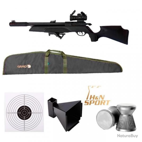PACK-1 PCP ARROW-TACTICAL Cal. 4,5 mm, 19,9 joules-2 + Red Dot 2X40RD + ( KIT Puissance)