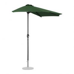 Demi parasol pentagonal 270 x 135 cm vert 14_0007543