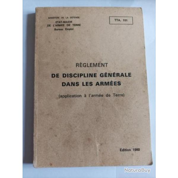 Notice rglementaire militaire discipline gnrale 2