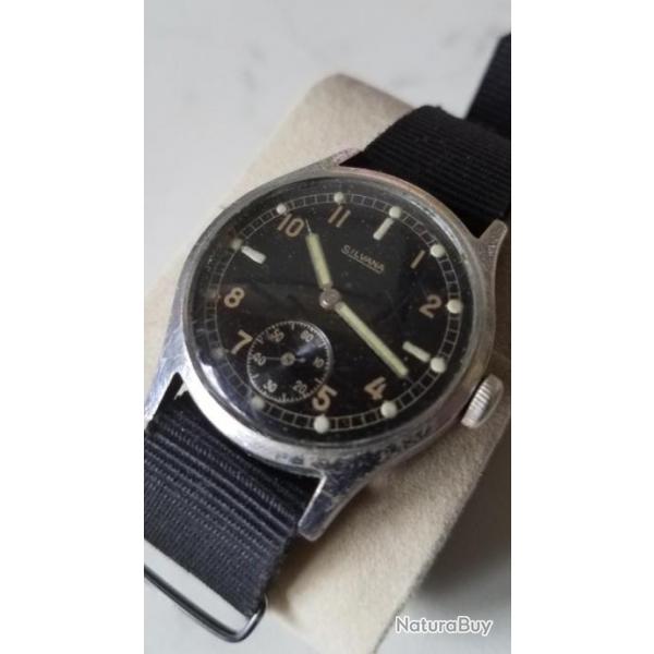 Montre militaire Silvana DH pour la Wehrmacht WW2 39/45