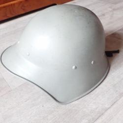 Casque suisse Mdle 1918 de couleur grise - Protection civile ? Swiss Helmet