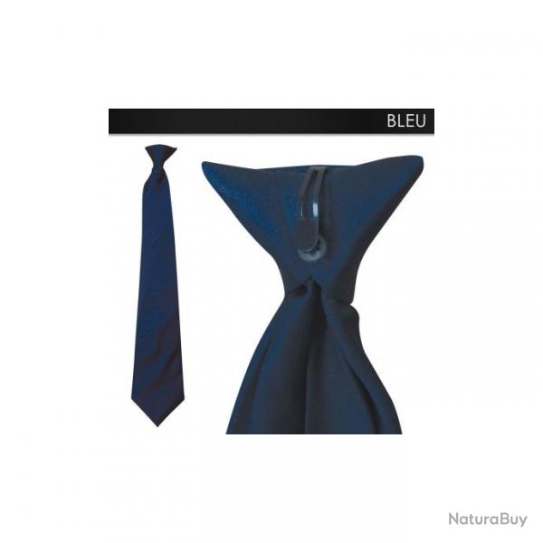 Cravate  clip Bleu Marine