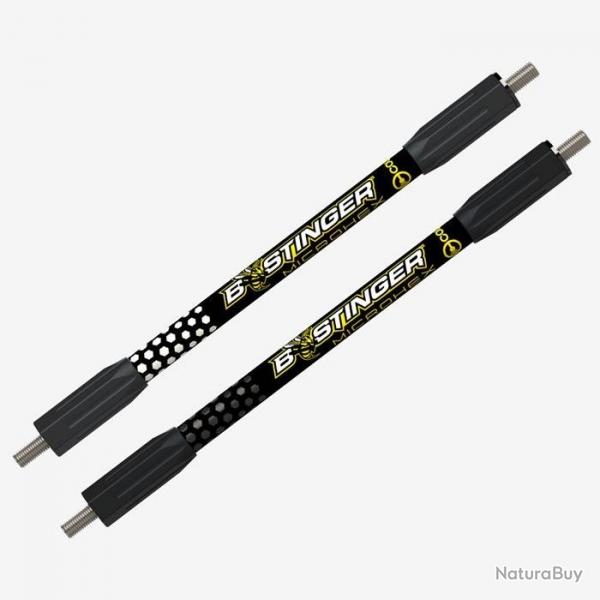 B-STINGER - Latral MICROHEX Target NOIR 12"