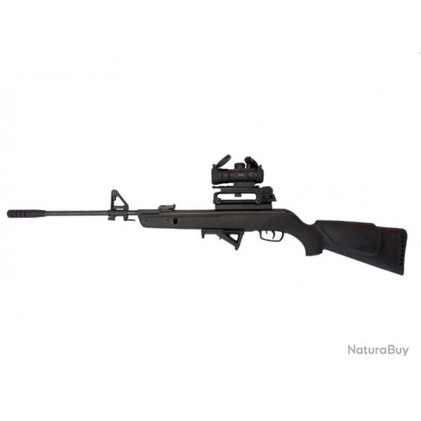Carabine SHADOW 1000 AR15M16-RED DOT GAMO Cal.5,5 mm 19,9 joules + Red Dot 2x40RD