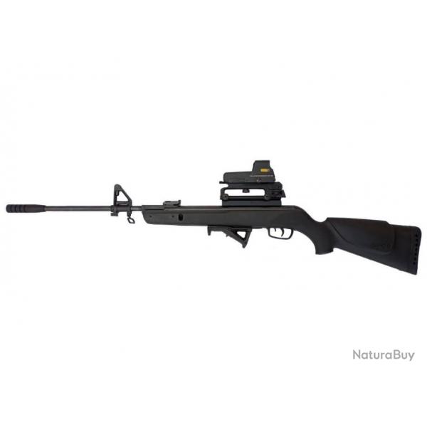 Carabine SHADOW 100055 AR15M16 GAMO + HOLOGRAPHIQUE 552 Cal.5,5 mm 19,9 joules