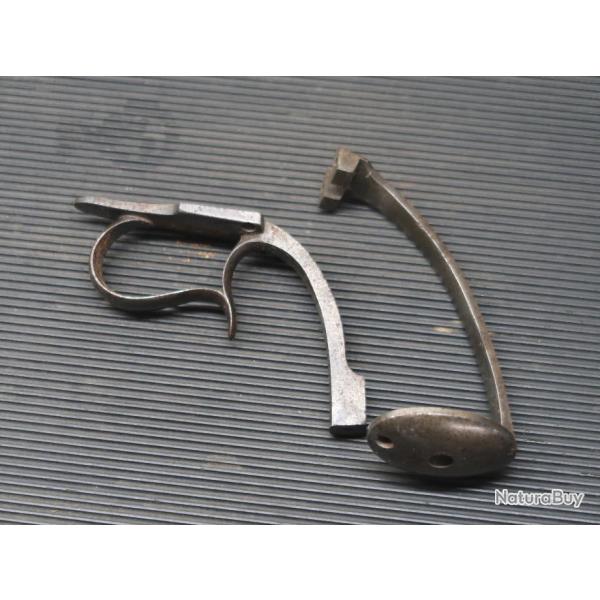 Pontet et renfort arriere pour pistolet ancien inconnu REF 40/2023