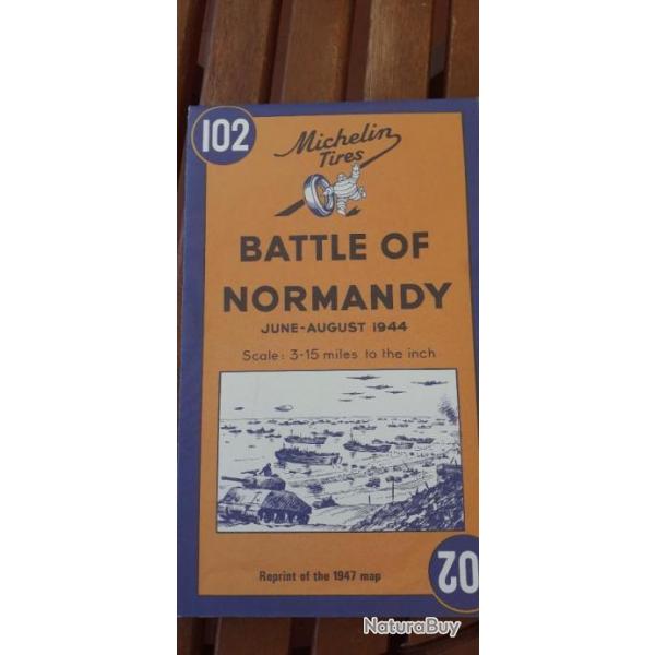 Carte Bataille de Normandie