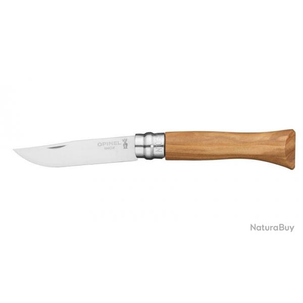 COUTEAU OPINEL n6 MANCHE OLIVIER