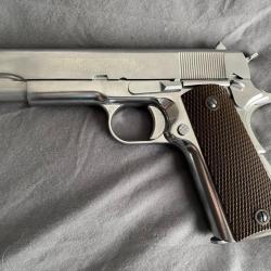 Colt 1911 Silver gbb