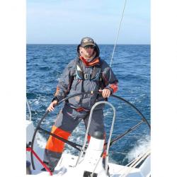 Combinaison Respirante Sakura Gros Temps V2 - Veste + Salopette Anthracite-Orange XL