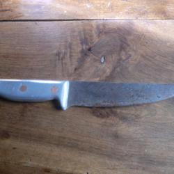ancien couteau manche alu  artisanal