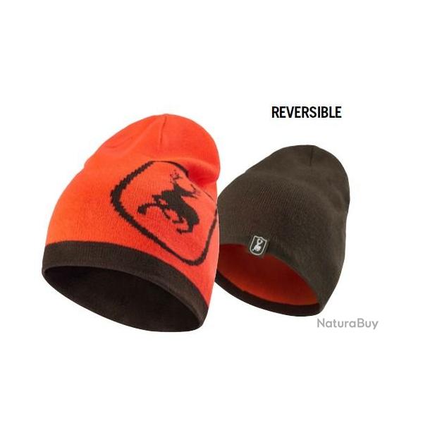 DEERHUNTER TRICOT REVERSIBLE CHAPEAU CUMBERLAND Orange Feu  T.U