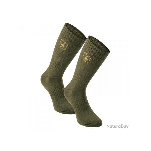 DEERHUNTER Chaussettes en laine courte - 2-pack 36/39