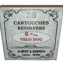 6 mm Vélo Dog: Reproduction boite cartouches (vide) A&B 10261582