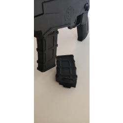 Rallonge de chargeur XL NOIR BRILLANT pour Ruger BX-1 Rimfire et 10/22