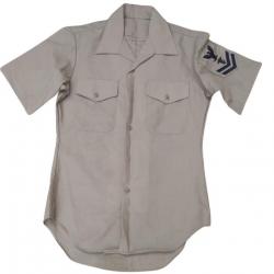 Chemise manche courte d'un caporal de l'armée américaine - Taille S civile française