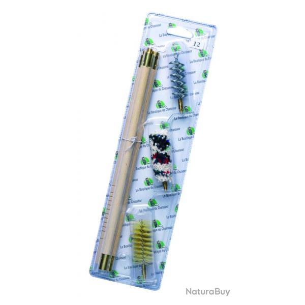 Kit de nettoyage pour fusil, cleaning kit Januel Calibre 12