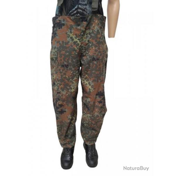 Pantalon de pluie  bretelles de la Bundeswehr - Taille 52/54 civile france