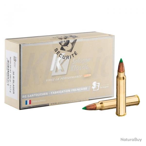 Balles Sologne - Cal. .30 R Blaser Nosler Ballistic Tip - Par 3