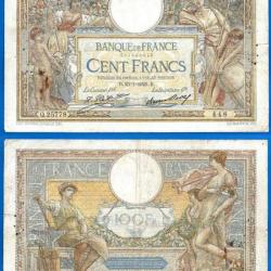 France 100 Francs 1929 23 Juillet Billet Merson Franc