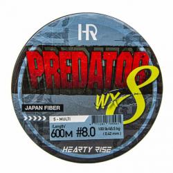 Tresse Hearty Rise Predator WX8 100lb 600m