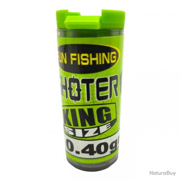 Recharge plomb Shoter King Size Fun Fishing 0.4