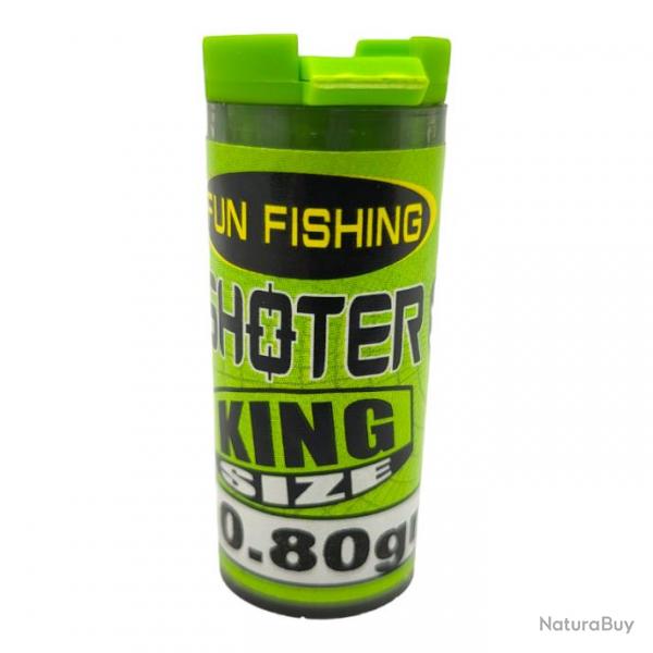Recharge plomb Shoter King Size Fun Fishing 0.8
