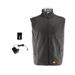 Gilet tricoté chauffant FIRE PERFORMANCE noir gris blanc