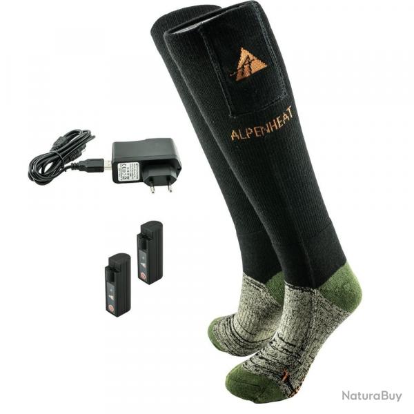 Chaussettes Chauffantes Laine SET M