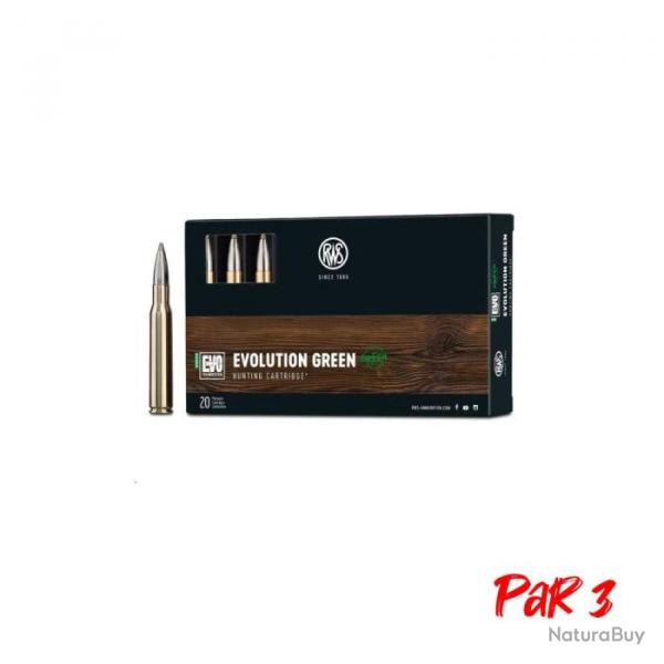 Munitions RWS Evo Green - Cal.308 Win - 9 g / Par 3