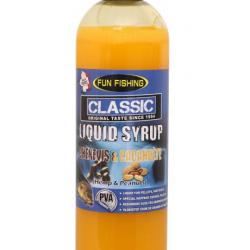 Additif Liquide Fun Fishing Classic Liquid Syrup 480ml Chenevis & Cacahuete