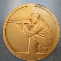 Prix de tir grande médaille en bronze  22 cm
