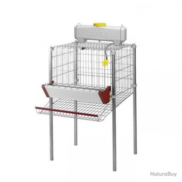 Cage pour poule pondeuses 1 compartiment