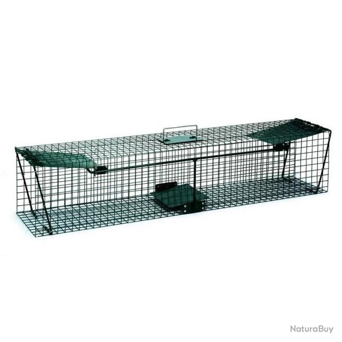 Cage de capture pour chats pliant - galvanisé - Pièges cages et belettières  (10268679)