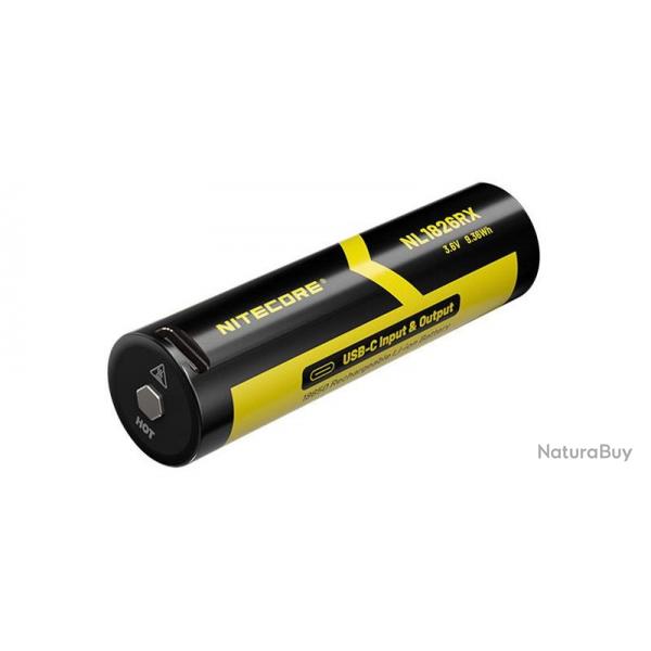 Batterie rechargeable 2600mah - Nitecore
