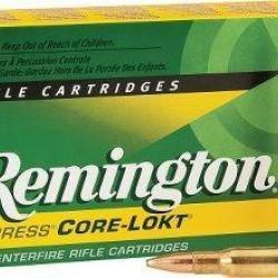Munitions Remington Cal.308 Win Core Lokt 150 GR PSP PAR 20
