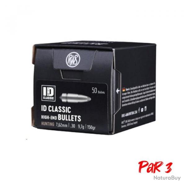 Ogives RWS ID Classic - 9,7 g / Par 3 / 30
