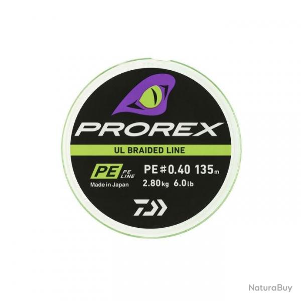 Tresse Daiwa Prorex Ultra Light 135M 4,25KG