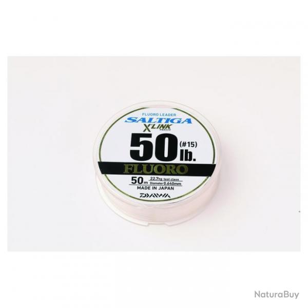 Fluorocarbone Daiwa Saltiga X'Link 30M 64/100-50LBS