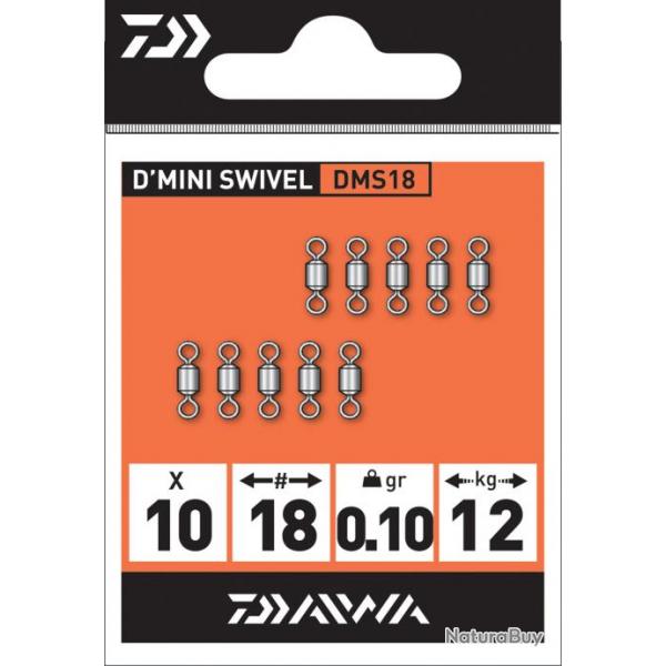 Micro Emerillon Daiwa Mini Swivel N18