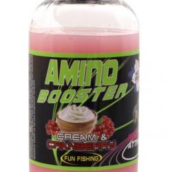 Additif Liquide Fun Fishing Amino Booster 185ml Cream & Cranberry